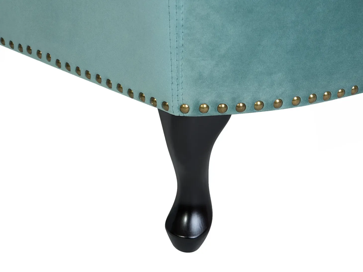 Venstrevendt chaiselong NIMES Velour Mintgrøn