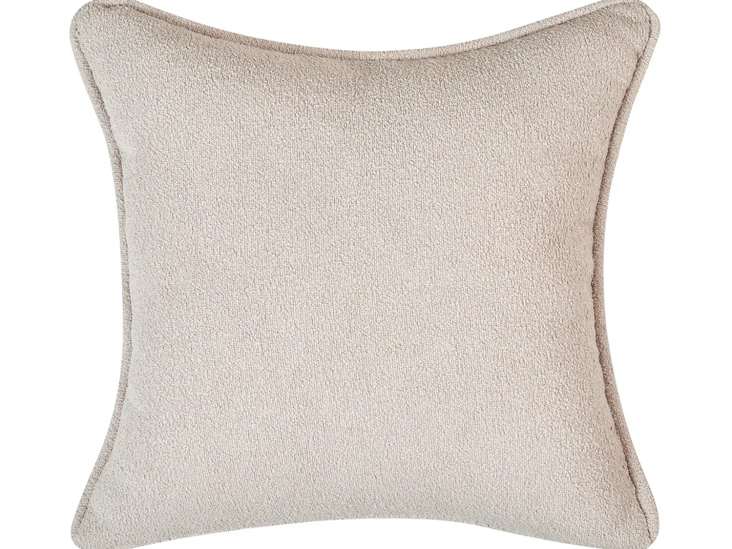Venstrevendt chaiselong CHEVANNES Boucle Lys Beige