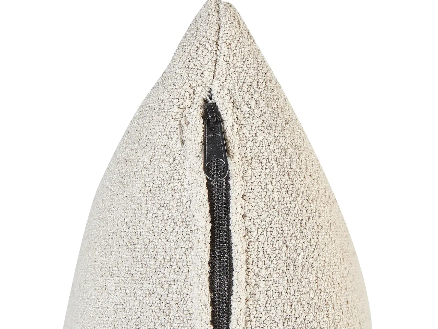 Venstrevendt chaiselong CHEVANNES Boucle Lys Beige