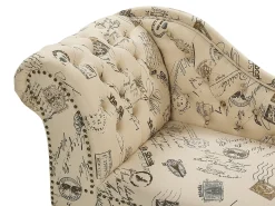 Venstrevendt chaiselong NIMES Beige