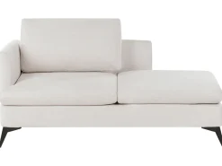 Venstrevendt chaiselong SIEVOZ Lys Beige