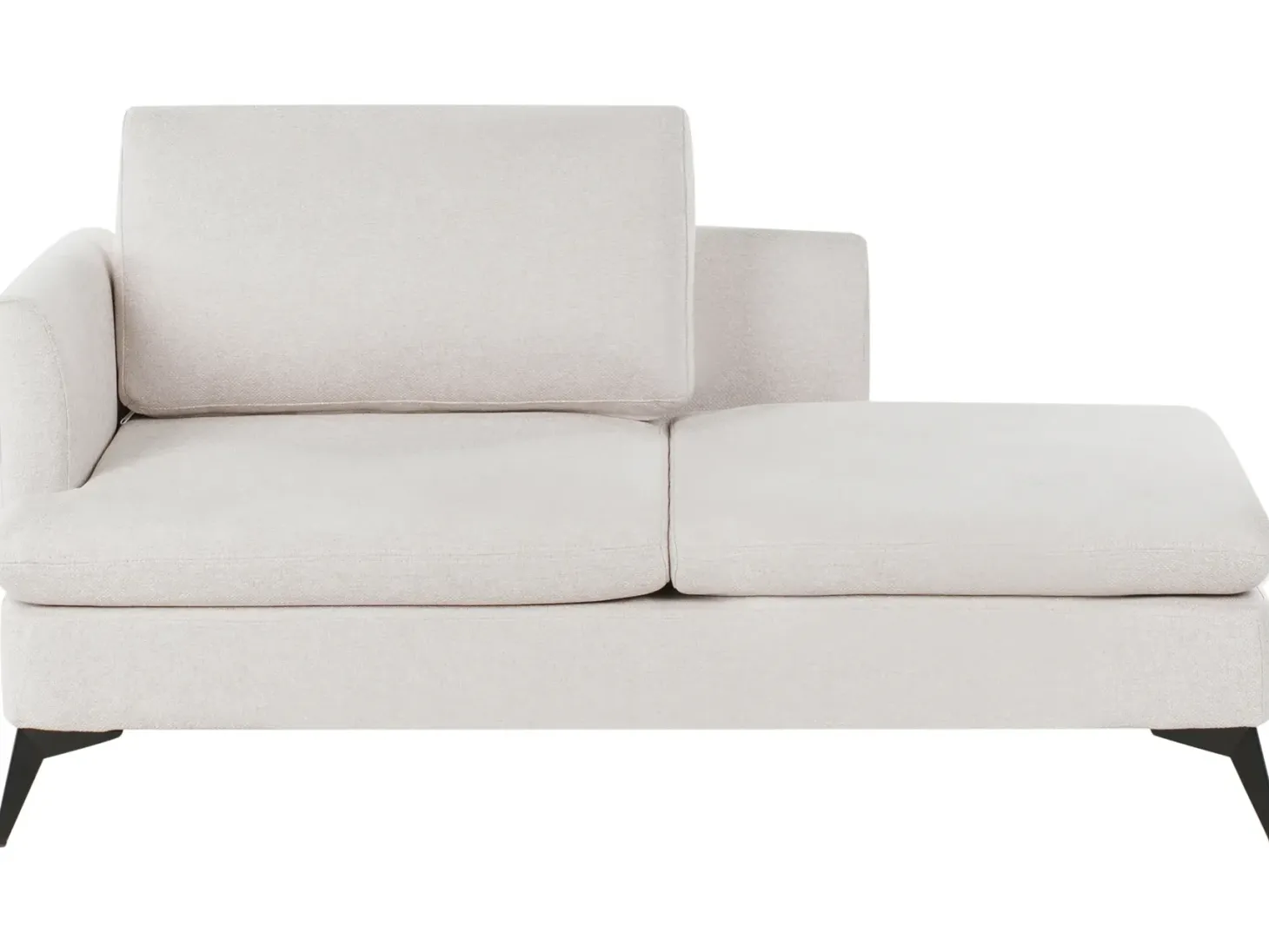 Venstrevendt chaiselong SIEVOZ Lys Beige