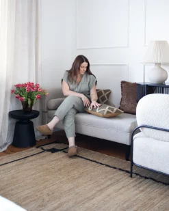 Venstrevendt chaiselong YVOIRE Beige