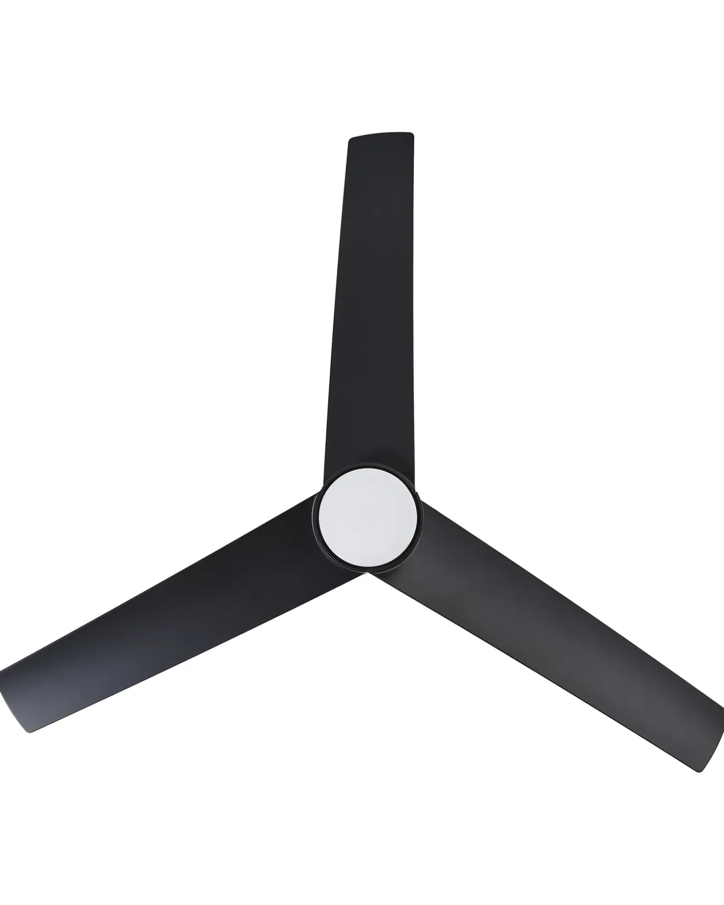 Ventilator med lys CANETE Med fjernbetjening LED Sort