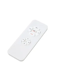 Ventilator med lys MANSALA Med fjernbetjening LED Mørkebrun