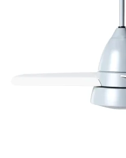 Ventilator med lys STRAWBERRY Med fjernbetjening LED Grå