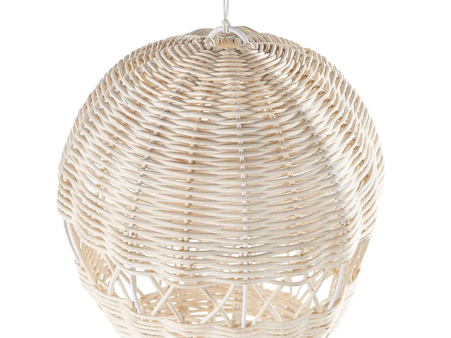 Vægdekoration Ballon BEMBA Rattan 60 cm Naturlig