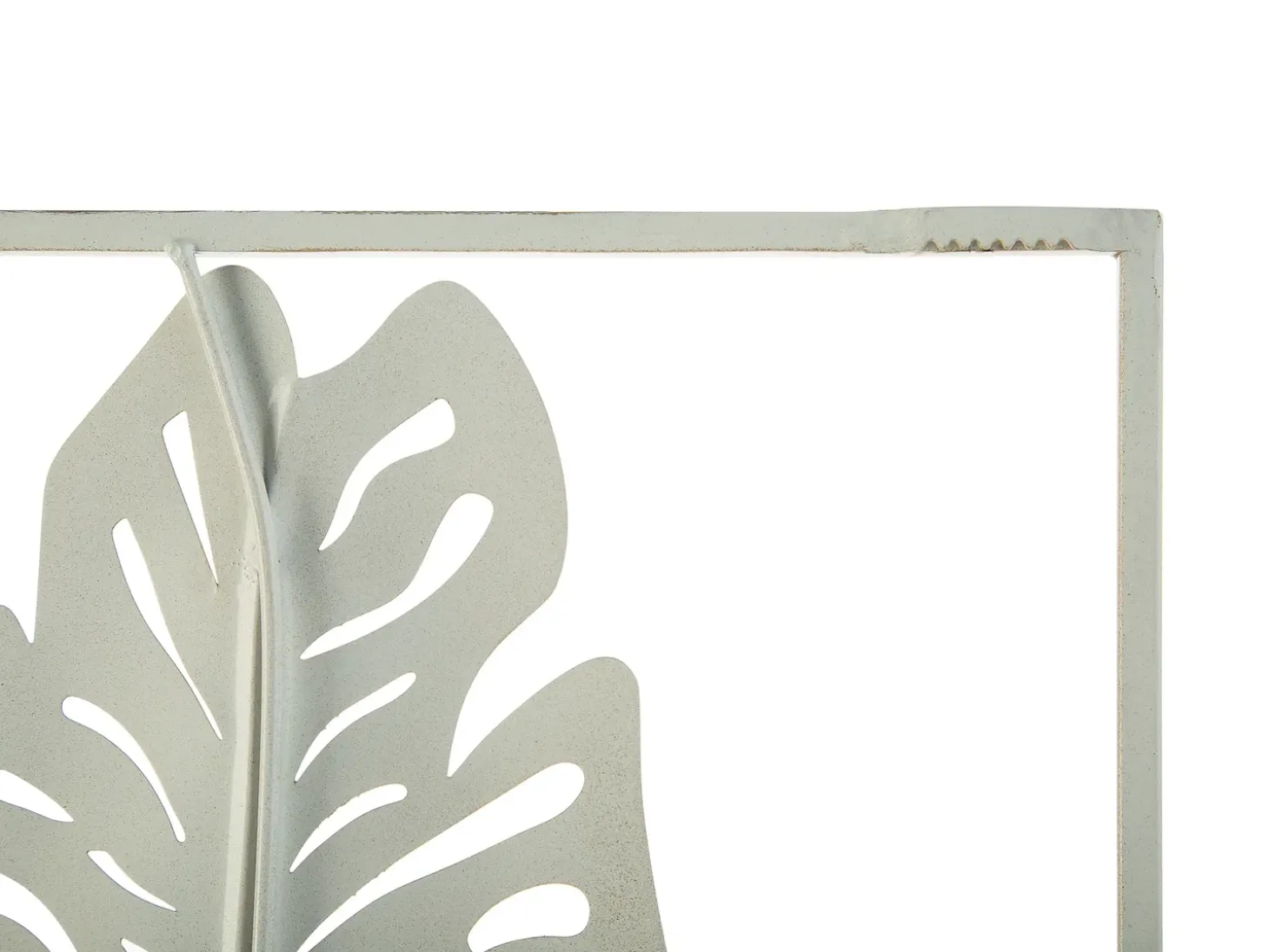 Vægdekoration Blad PALLADIUM Metal 90 cm Guld