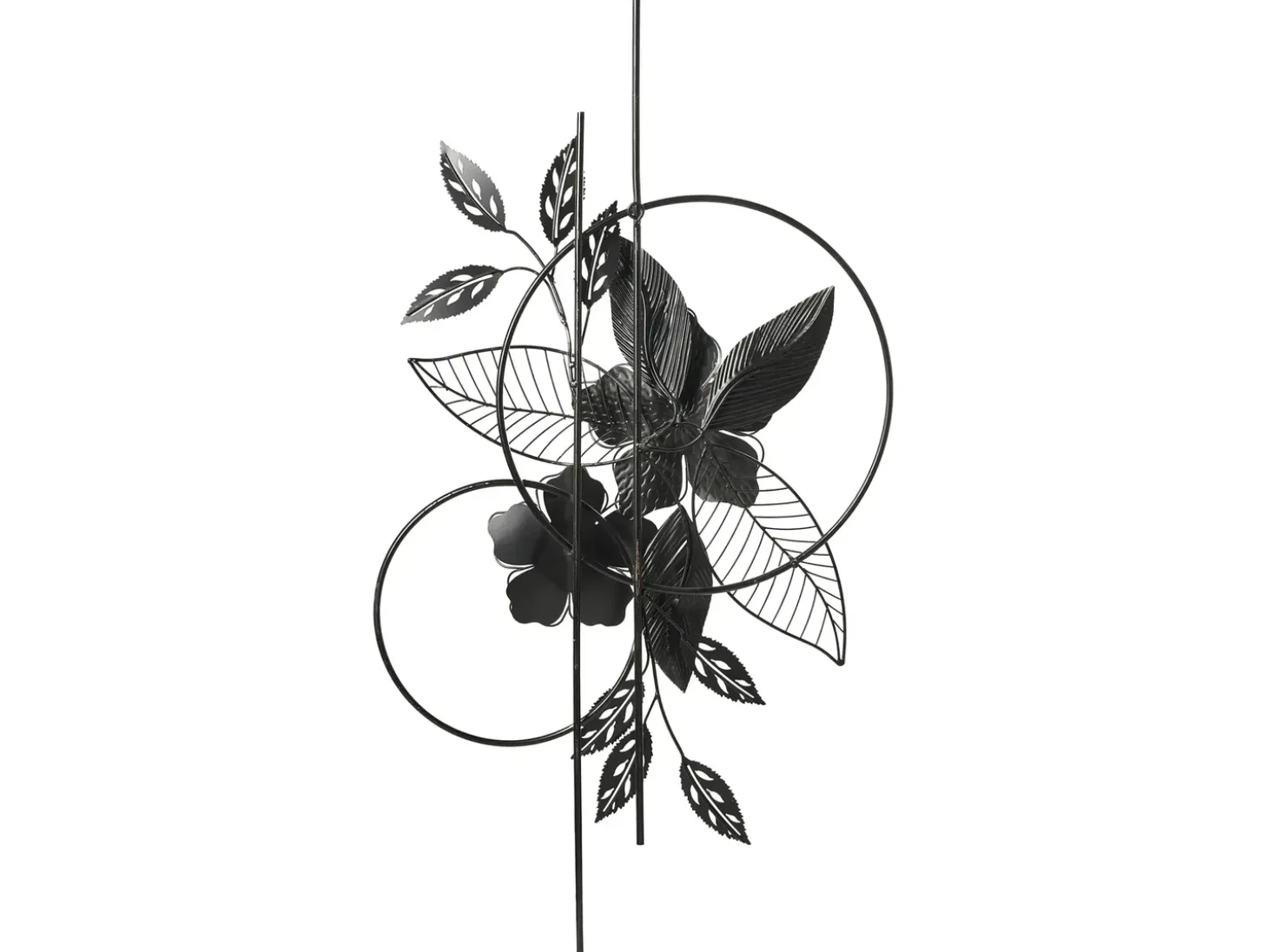 Vægdekoration Blomst BERKELIUM Metal 93 cm Multifarvet