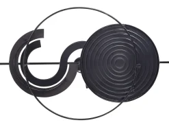 Vægdekoration BRAGA Metal 55 cm Multifarvet