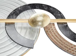 Vægdekoration BRAGA Metal 55 cm Multifarvet