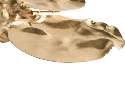 Vægdekoration CALRY Metal 43 cm Guld