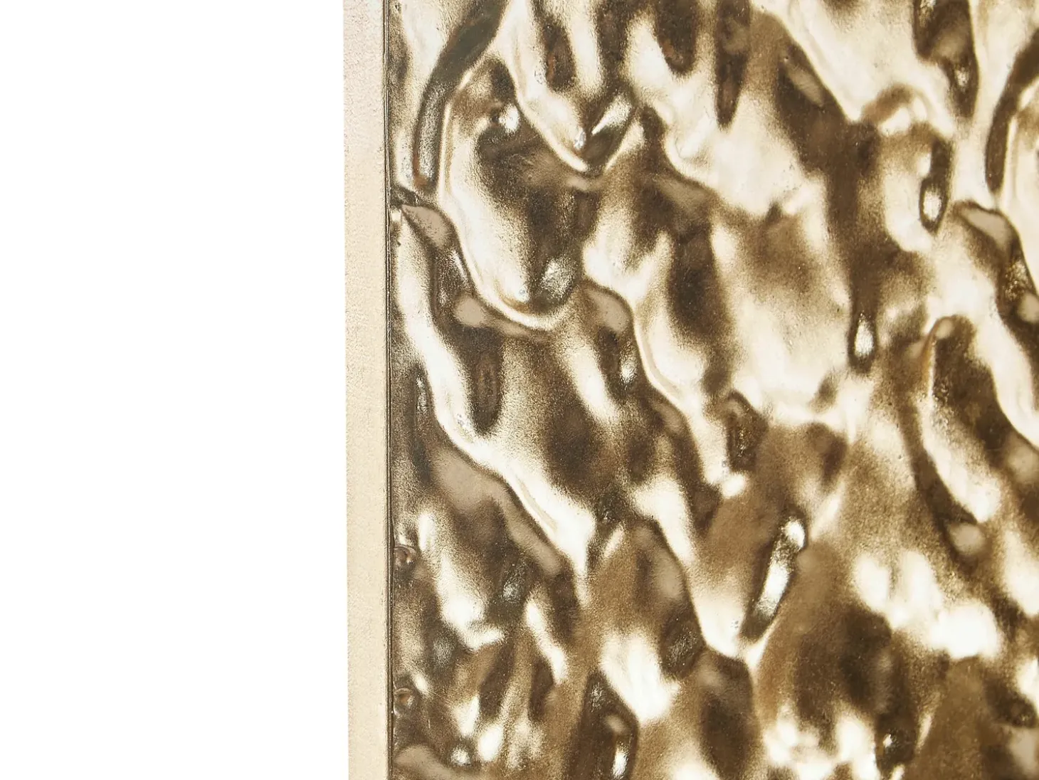 Vægdekoration COIMBRA Metal 79 cm Guld