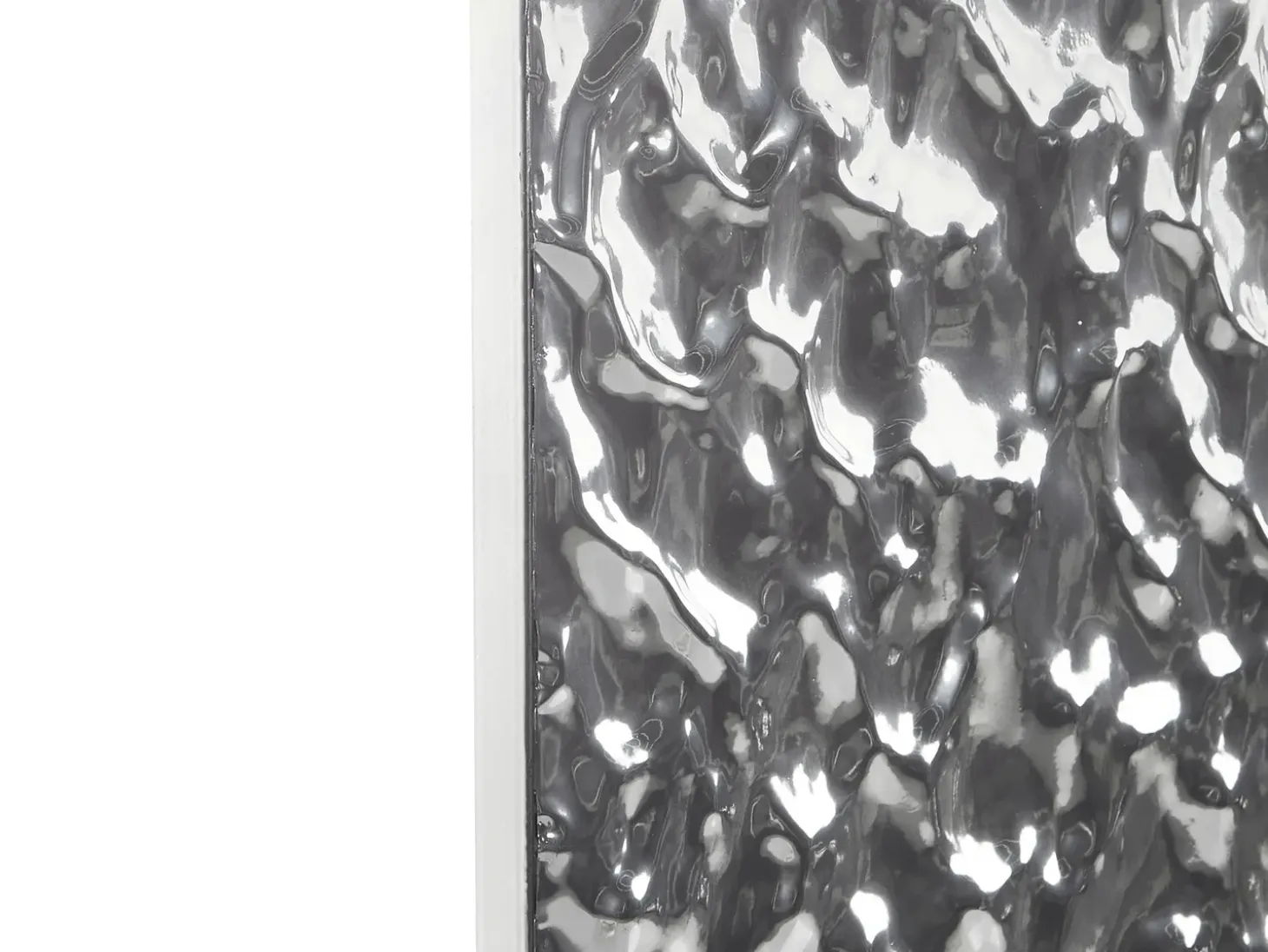 Vægdekoration COIMBRA Metal 79 cm Sølv