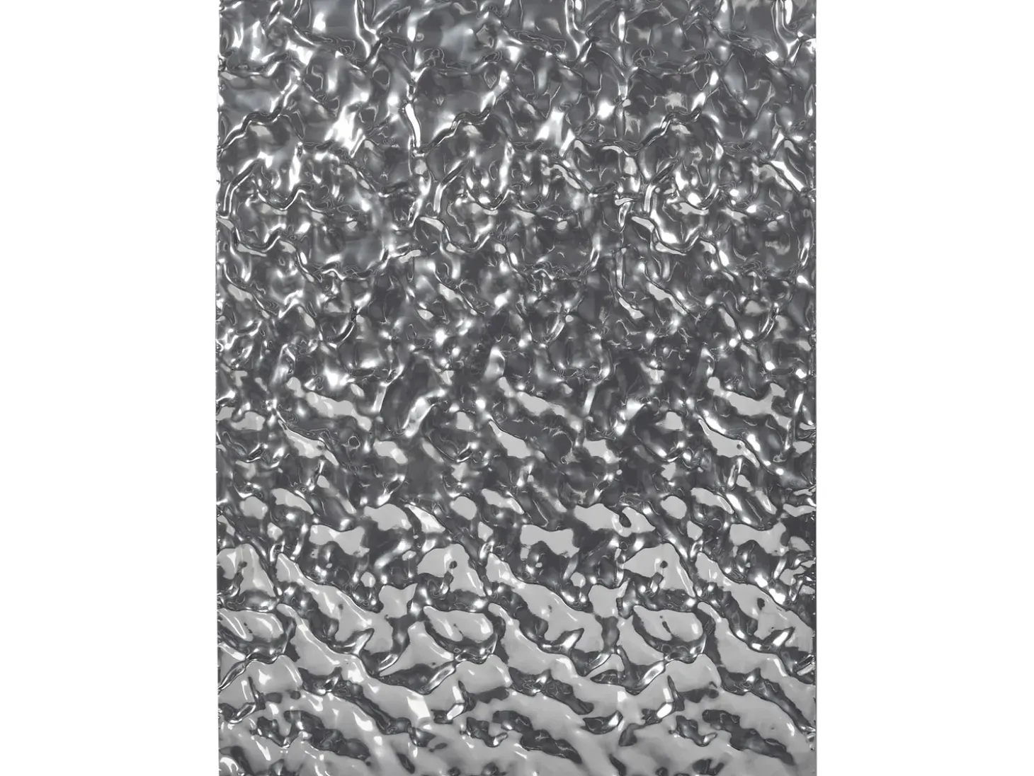 Vægdekoration COIMBRA Metal 79 cm Sølv