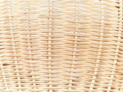 Vægdekoration Elefant GRUNEY Rattan 83 cm Naturlig