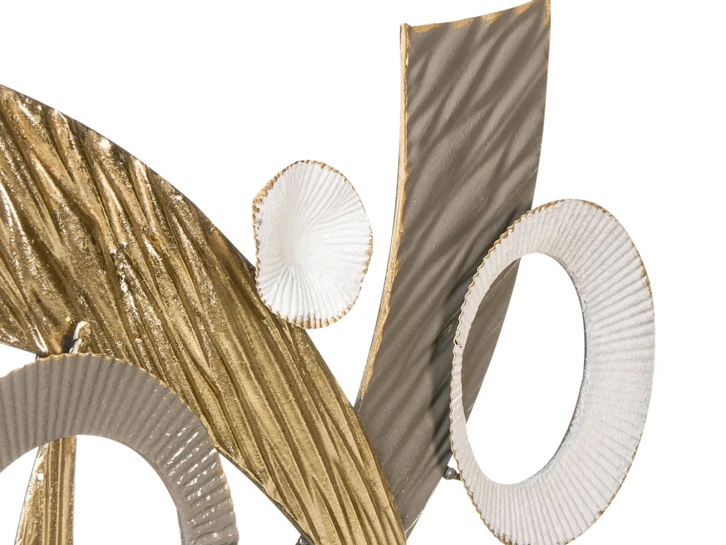 Vægdekoration FENIT Metal 54 cm Guld