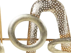 Vægdekoration MANGANESE Metal 50 cm Guld