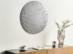 Vægdekoration MOSCAVIDE Metal 60 cm Sølv