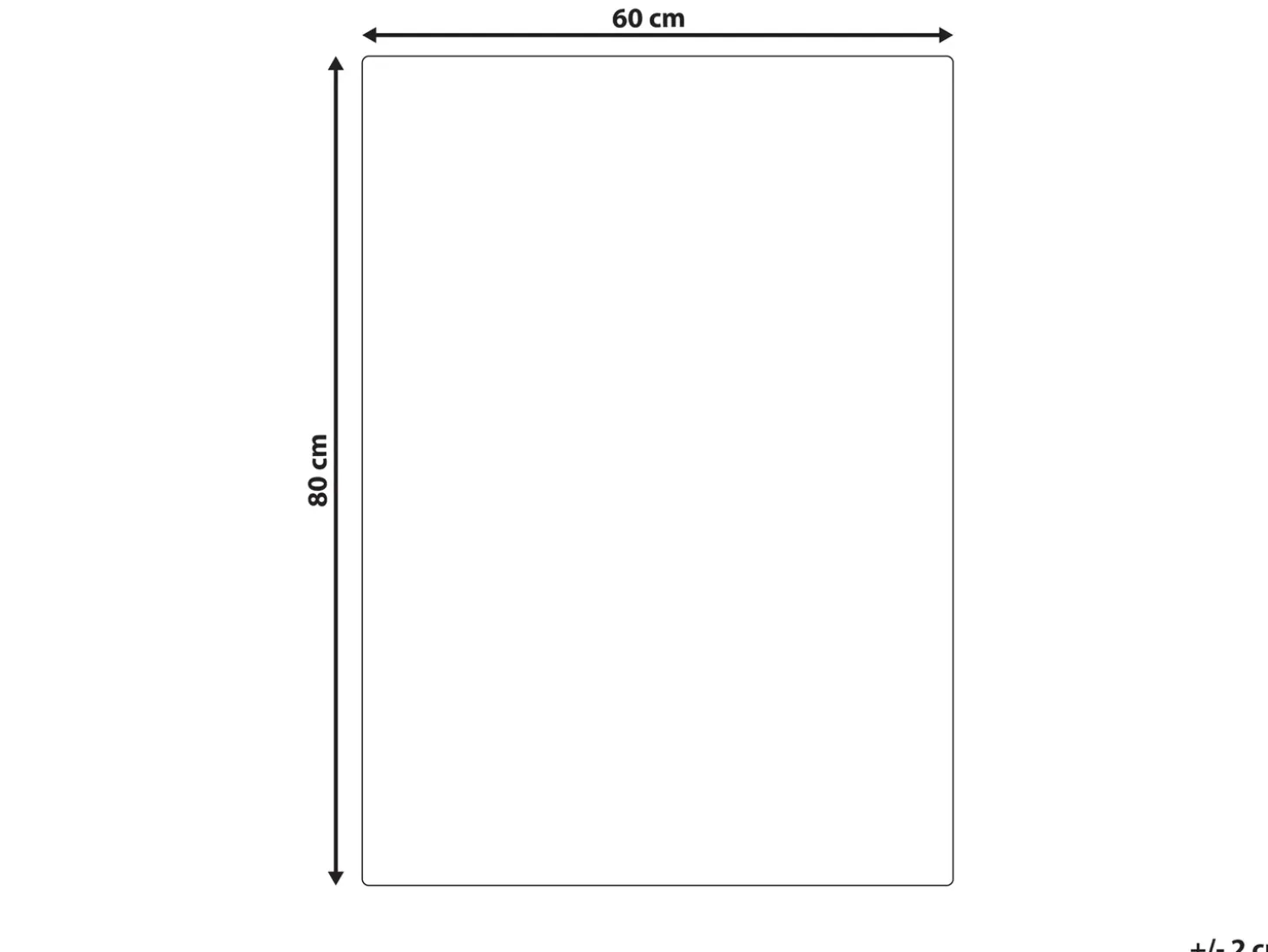 Vægdekoration TAMIANG Glas 80 cm Multifarvet
