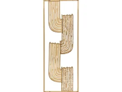 Vægdekoration THULIUM Metal 75 cm Guld