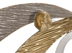 Vægdekoration TIMAHOE Metal 31 cm Guld