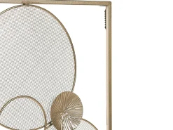 Vægdekoration TUNGSTEN Metal 90 cm Guld