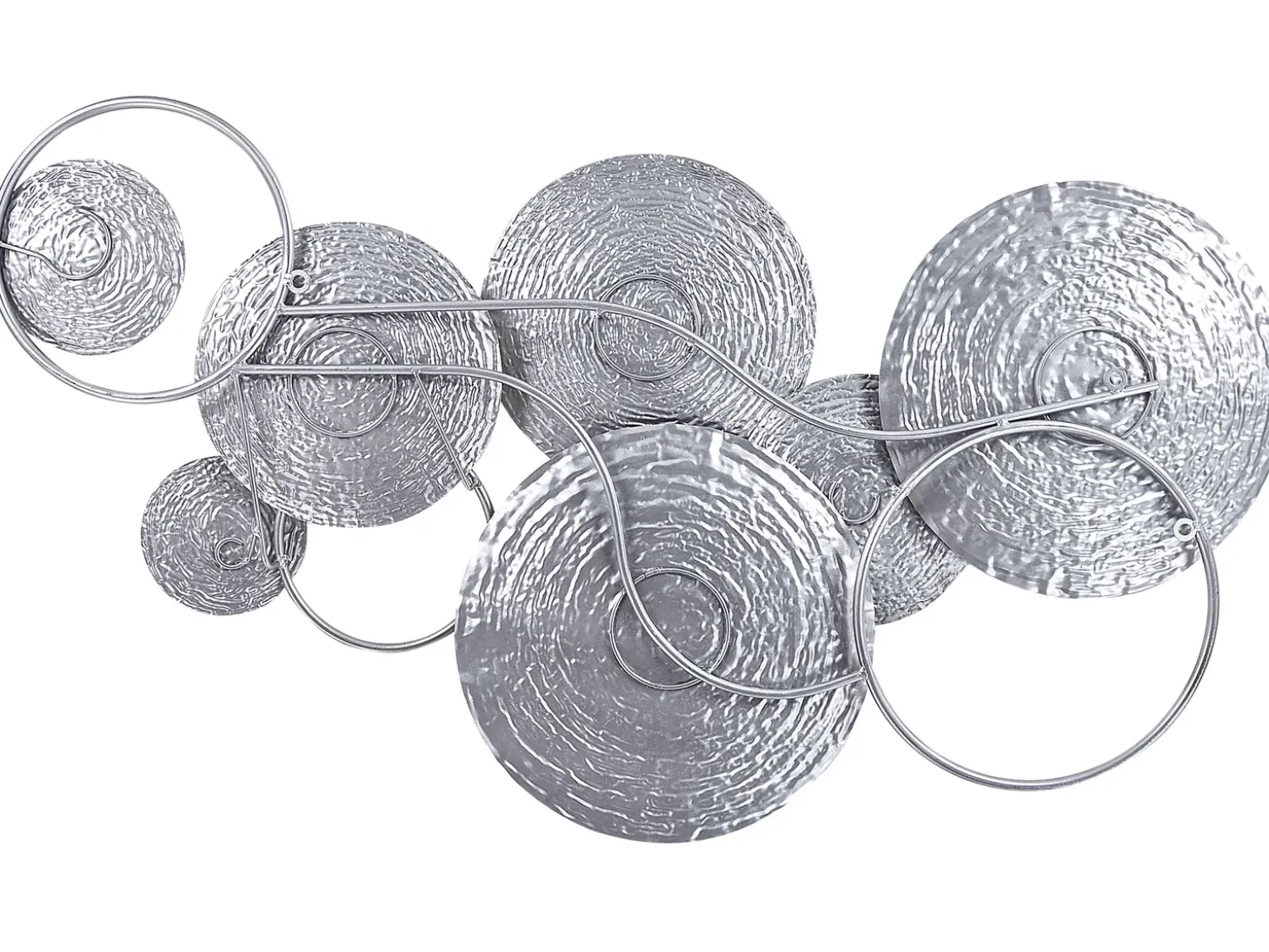 Vægdekoration VANADIUM Metal 60 cm Guld