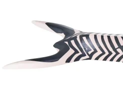 Vægdekoration Zebra GBOKO Mangotræ 80 cm Sort/hvid