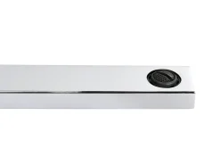Væghængt håndvaskarmatur DICHATO Messing Sølv