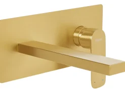 Væghængt håndvaskarmatur DICHATO Messing Guld