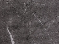 Væghængt vaskeskab CASCAVEL 80 cm Sort marmor