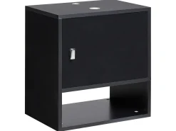 Væghængt vaskeskab LIMERIA 45 cm Sort