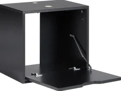 Væghængt vaskeskab SUZANO 45 cm Sort
