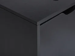 Væghængt vaskeskab SUZANO 45 cm Sort