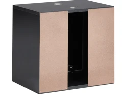 Væghængt vaskeskab SUZANO 45 cm Sort