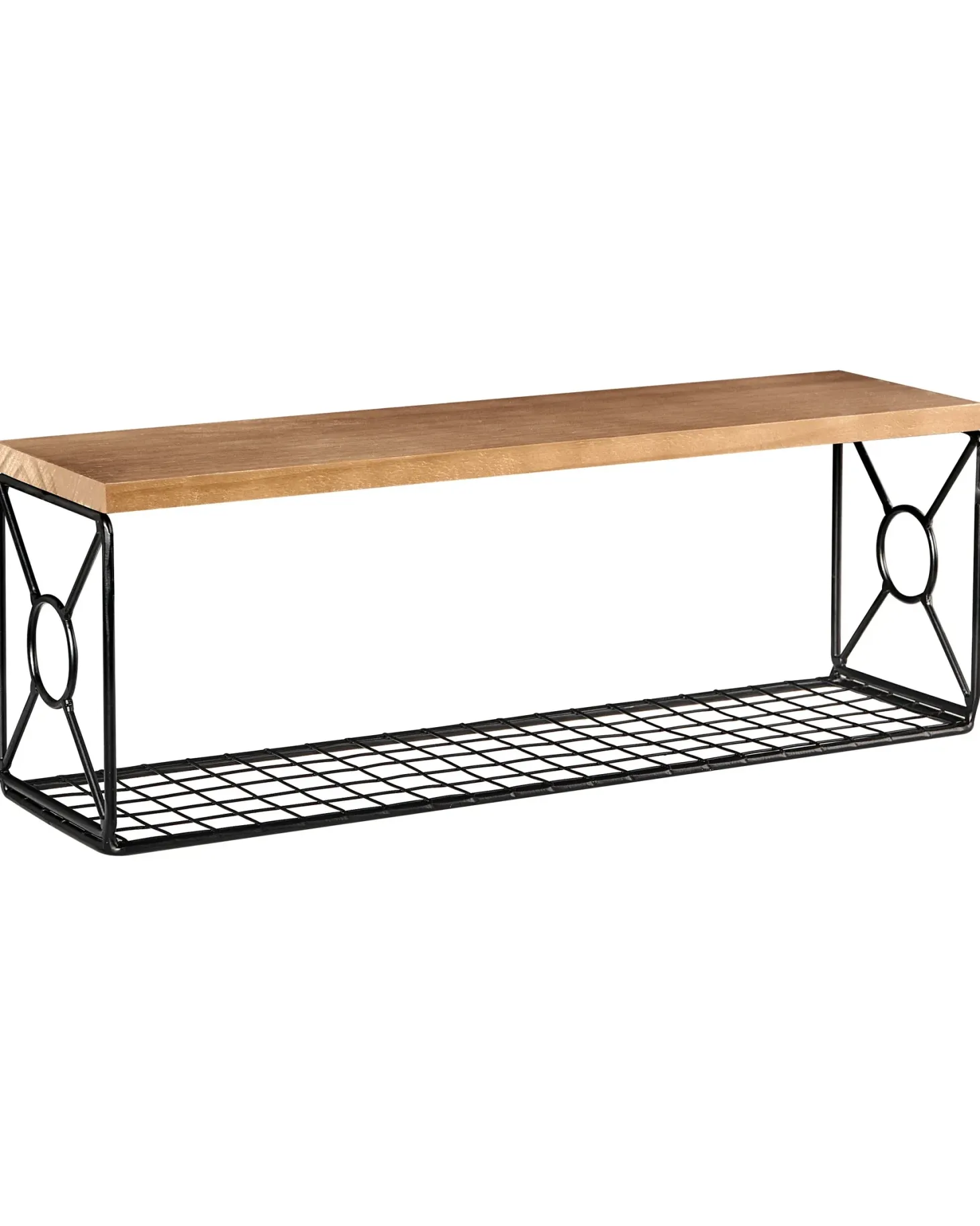Væghylde COMPRIDA Metal Sort