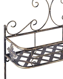 Væghylde MARAYES Metal Sort