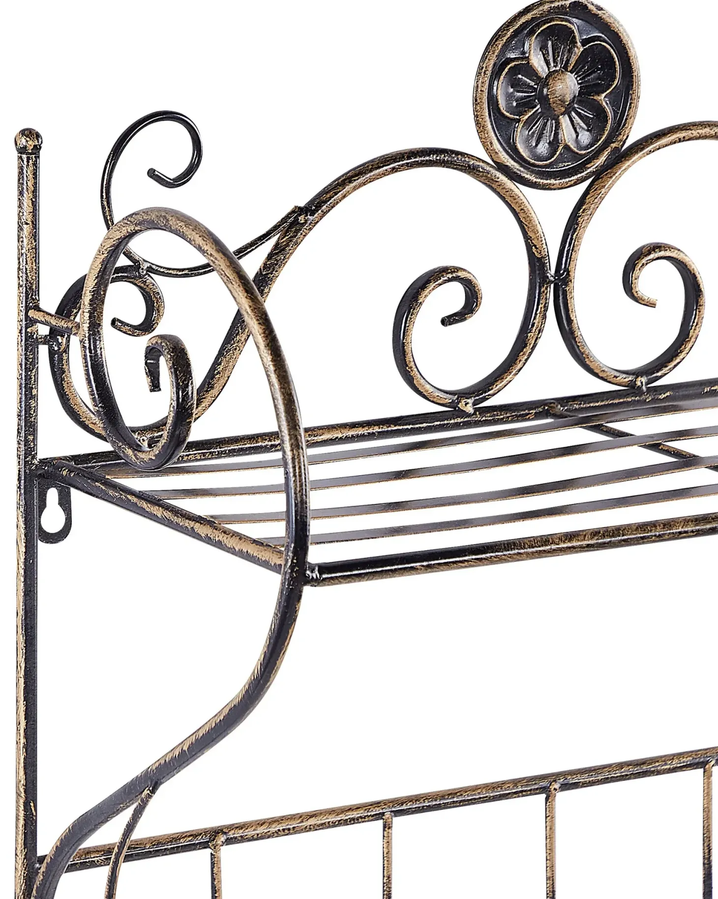Væghylde OSORNO Metal Sort