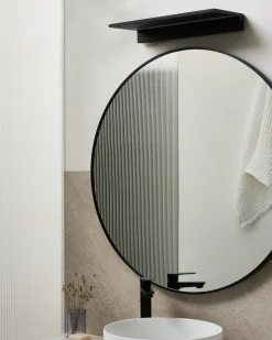 Væglampe FERREIRA Sort Metal