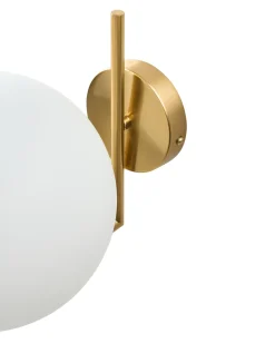 Væglampe LIZONNE Guld Metal