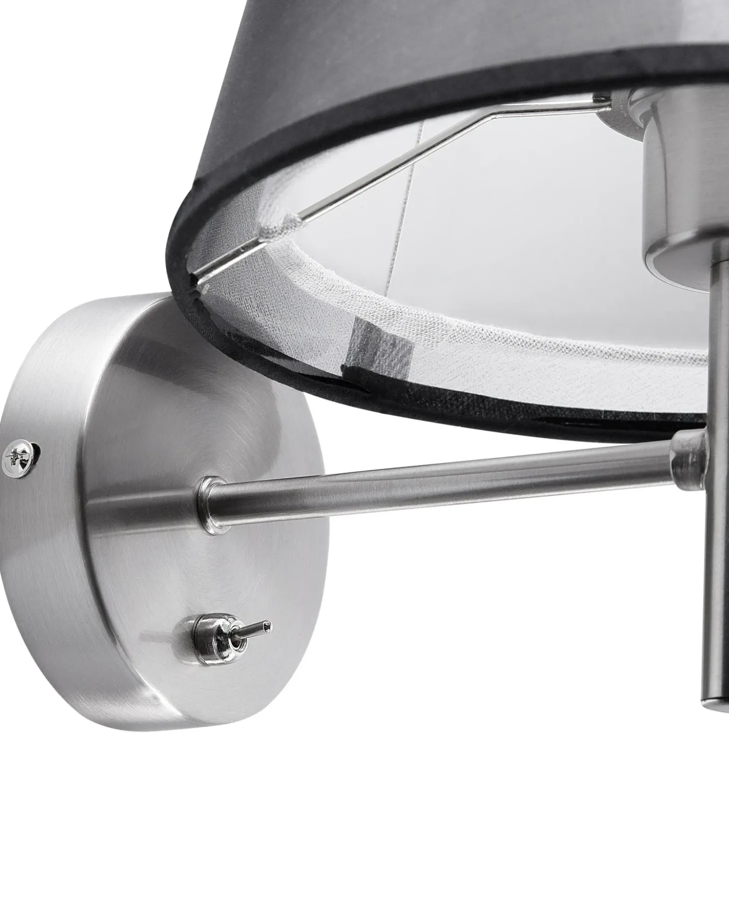 Væglampe Plafond COLUMBIA Sølv Metal