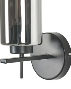 Væglampe PURIRI Sort Metal
