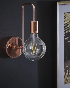 Væglampe SAVENA Kobber Metal