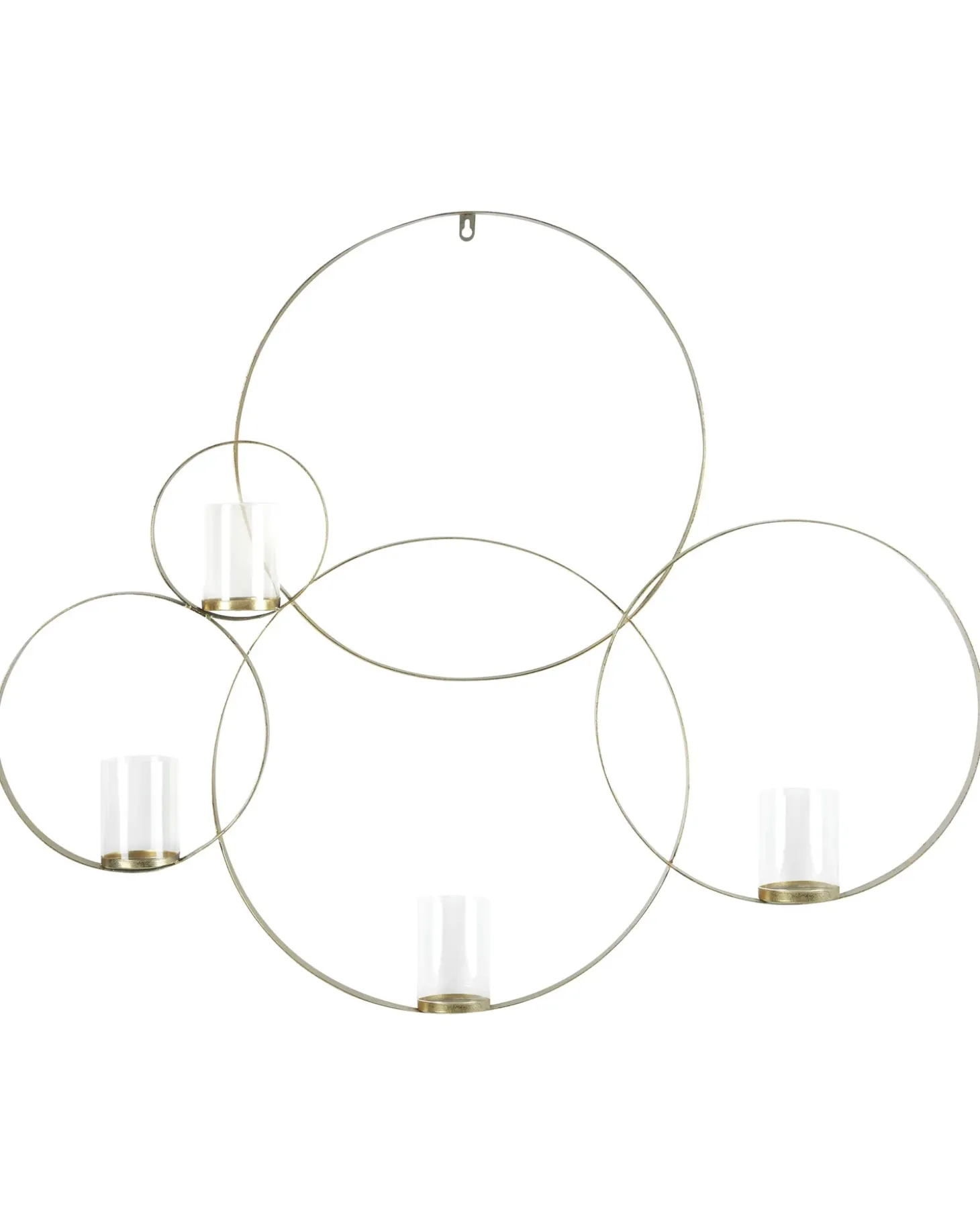 Væglysestage BURU Metal 80 cm Guld