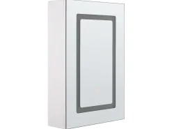 Vægmonteret spejlskab til badeværelset LED CONDOR 40 cm 60 cm Hvid