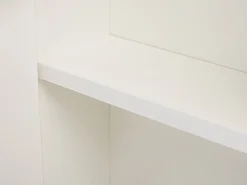 Vægmonteret spejlskab til badeværelset LED CHABUNCO 60 cm 60 cm Hvid