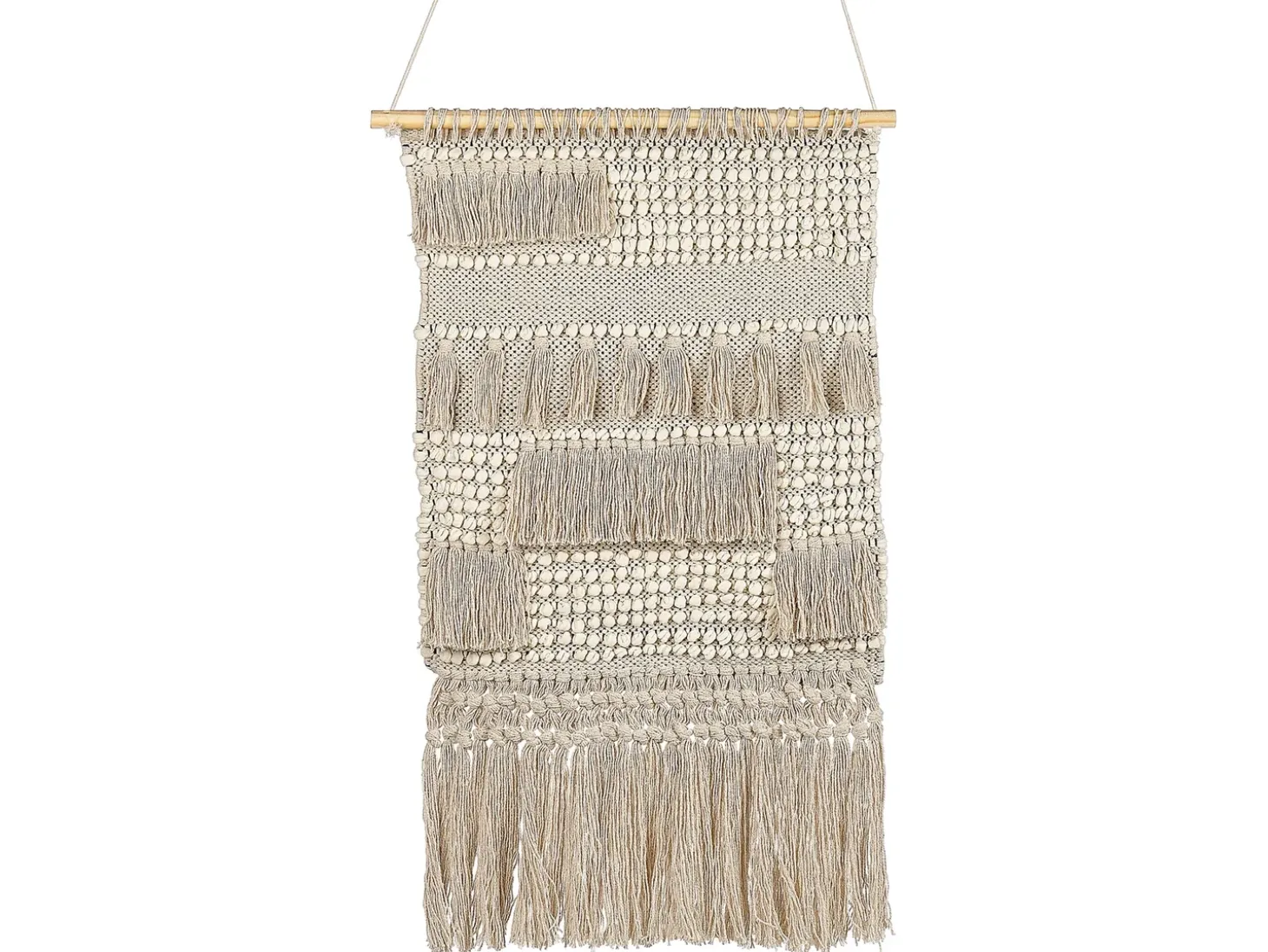 Vægophæng i stof GUJRAT Bomuld 102 cm Beige