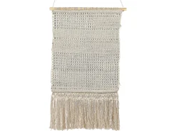 Vægophæng i stof GUJRAT Bomuld 102 cm Beige