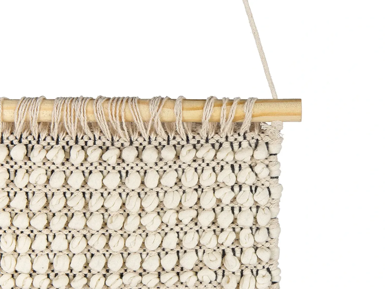 Vægophæng i stof GUJRAT Bomuld 102 cm Beige